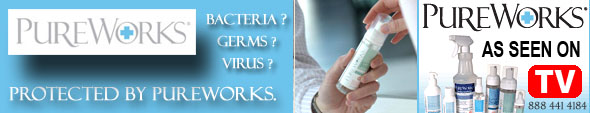 "PureWorks' Antimicrobial Lotion" the most powerful antimicrobial skin treatment on the market today.