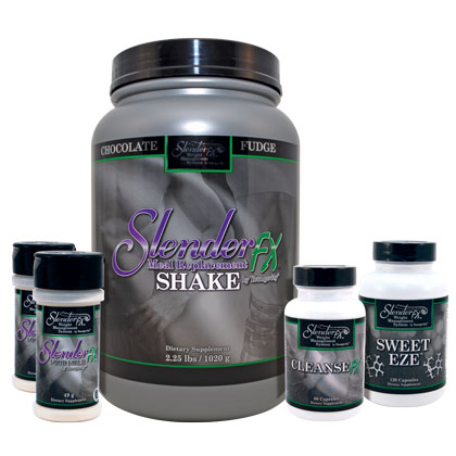 Slender Fx   Weight Management System - Chocolate